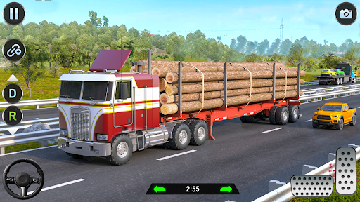 American Truck Drive Games 3D Screen 2