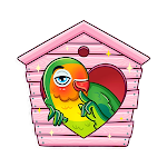 Cover Image of ดาวน์โหลด Love Bird Stickers WAStickerApps 2.3 APK