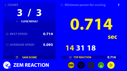 Android application ZEM RSP screenshort