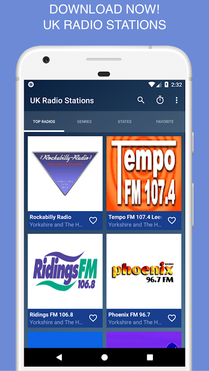 Radio UK - Radio player App - 4.8 - (Android)