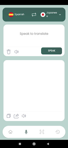 Traductor de español a Japonés Screen 2