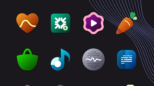 Graphite Icon Pack Mod APK 1.2.2 (Patched) Gallery 4