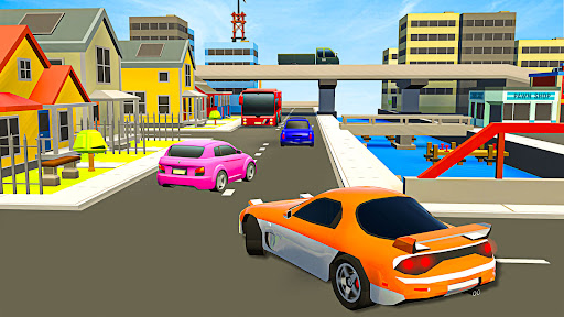 Mini Race Car Driving Game Screen 2