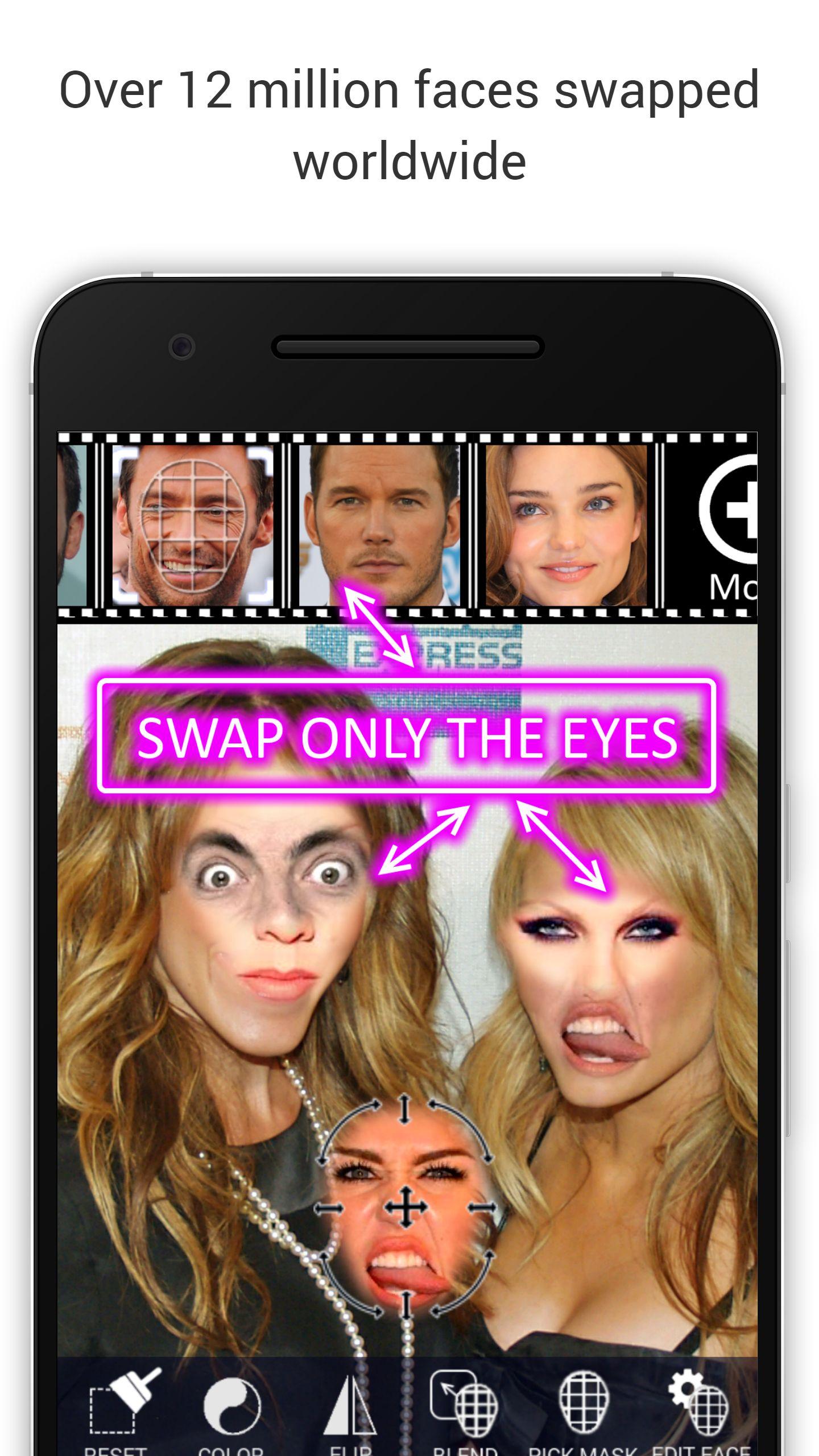 Android application Face Swap Booth - Face Changer screenshort