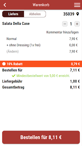 Mam Pizza Cölbe Screen 2