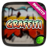 Retro Grafitti GO Keyboard Animated Theme icon
