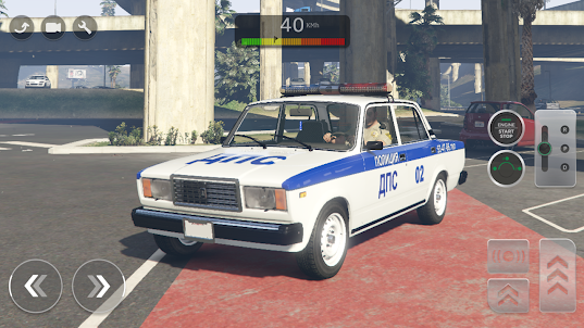 Полиция ВАЗ - Гонки и вождение