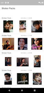 Captura 10 Aidan Gallagher Stickers for W android
