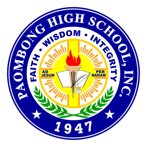 Paombong High School, Inc. logo