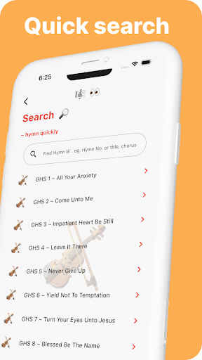Gospel Hymns & Song Plus Screen 3