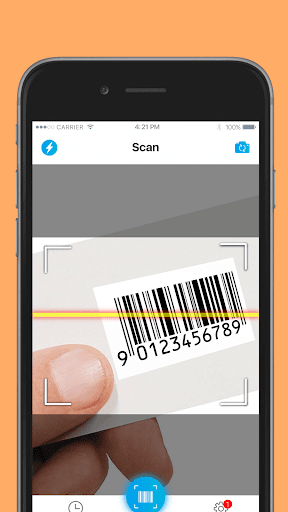 QR code reader & scanner Screen 2
