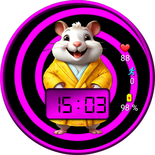 HAMSTER KOMBAT FAN watch face Download on Windows