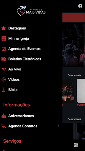 Ministério Mais Vidas Screen 3