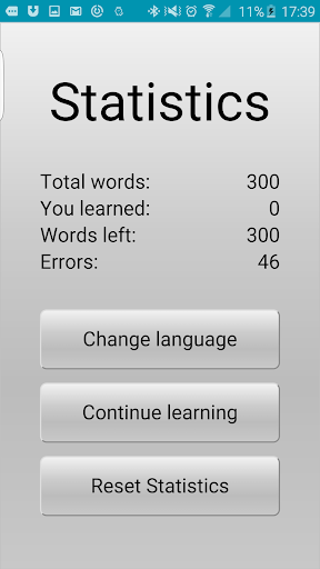 Learn most used Spanish words Screen 2