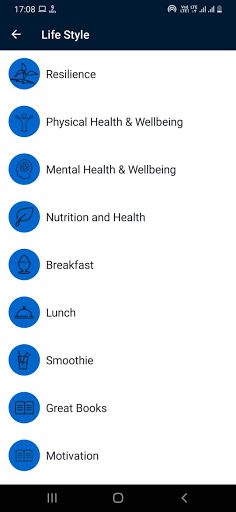 Android application St Vincent’s Cork screenshort