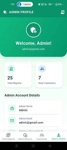 Admin Waste Paper Report screenshot 6