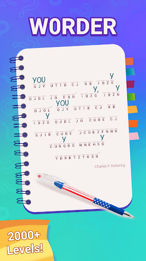 Screenshot of Worder: Logic Word Search Game