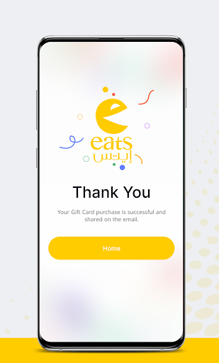 Eats Customer Screen 3