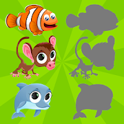 Animals Shadow Puzzles for Kids