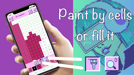 Neon Pixel Art Screen 3