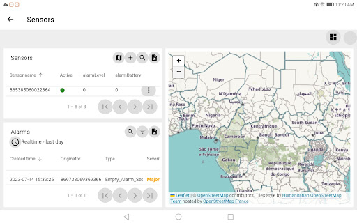 iot cloud app Screen 3