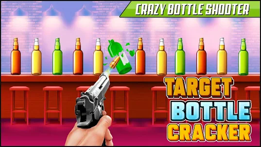 Bottle Target: 건슈팅 게임 사격 의왕 총포