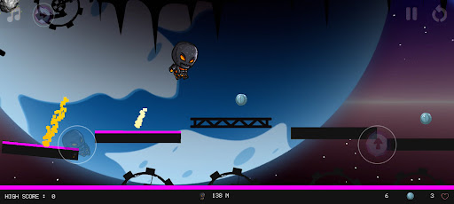 Android application Zombie Alien: Space Adventure screenshort