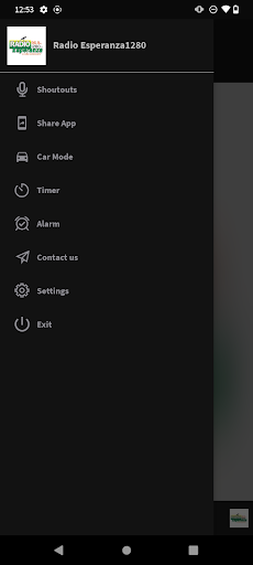Android application Radio Esperanza1280 screenshort