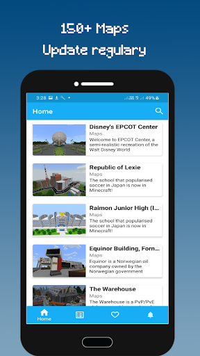 Android application Mix Buildings Mod for mcpe screenshort