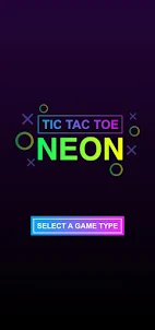 Tic Tac Toe Neon