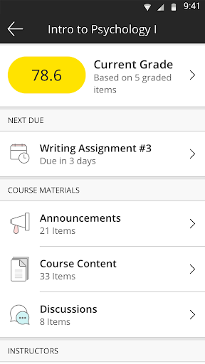 Blackboard 6.3.0 screenshots 2