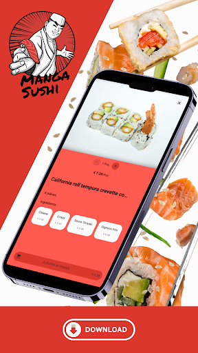 Manga Sushi Screen 3