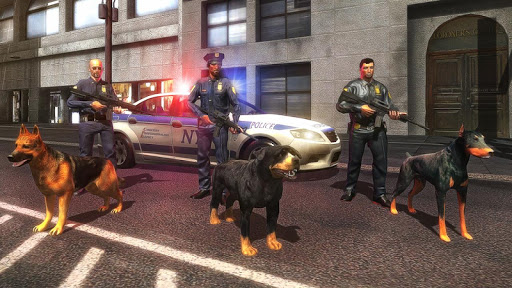 Android application US Police Dog Games screenshort