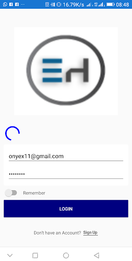 Android application EHEALTHPROMOBILE screenshort