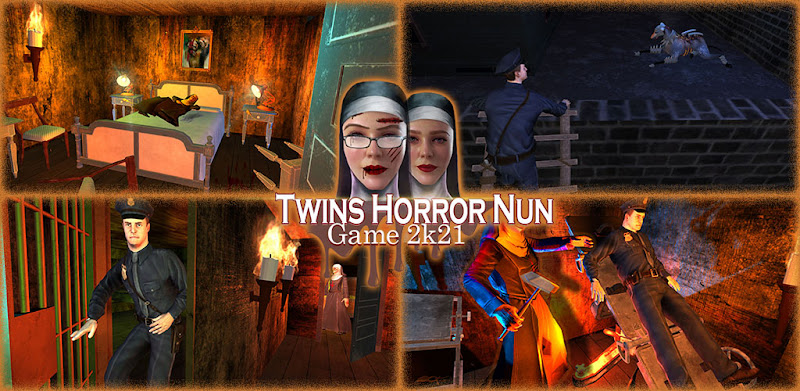 Twins Horror Nun Game 2k21