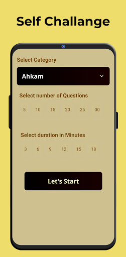Screenshot of Shia Quiz