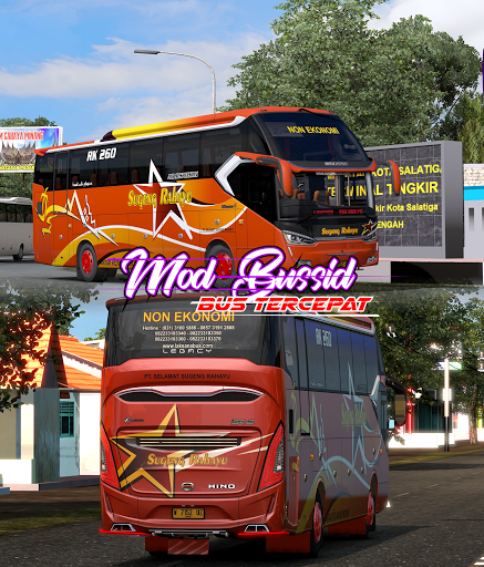 Android application Mod Bussid Bus Tercepat screenshort