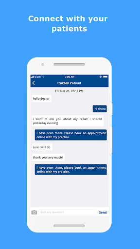 trakMD: Doctor App Screen 3