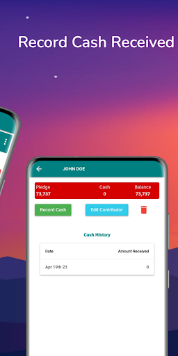 Michango App Screen 2
