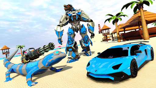 Robot Car Permainan Robot Game  screenshots 1