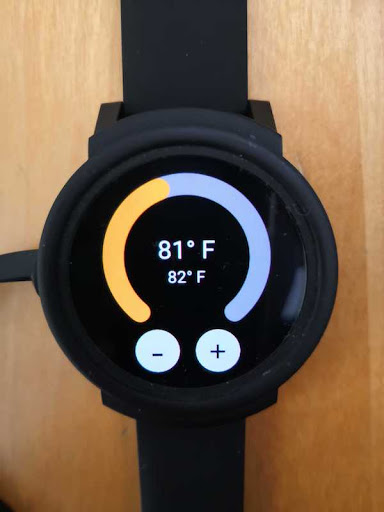 Android application SmartTub Wear screenshort