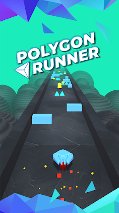Polygon Runner: Endless runner - Screenshot 1