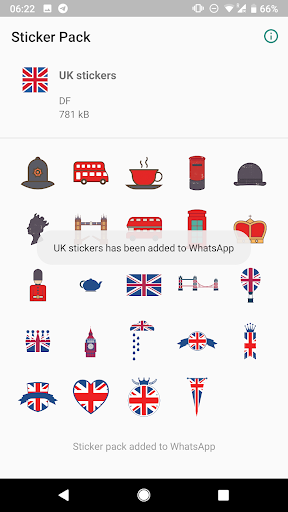 UK Stickers for WhatsApp Screen 2