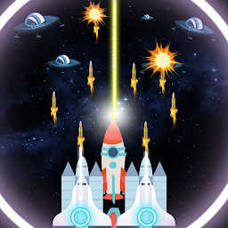 Imagen de icono Rocket ship - attacking game