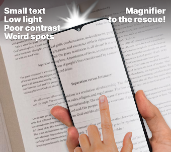 Magnifier: Reading Glasses