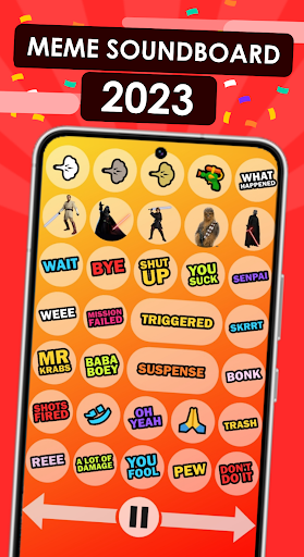 Android application Meme Soundboard 2023 screenshort