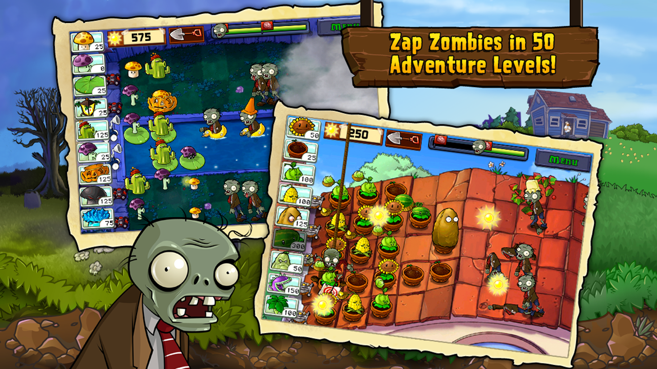 Plants VS Zombies 2 10.5.2 Unlock All Plants Max Level Full Map 1