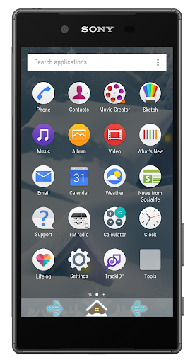 Winter Time Xperia™ Theme Screen 3