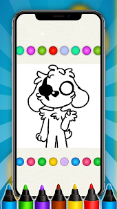 Mikecrack Coloring Page Game