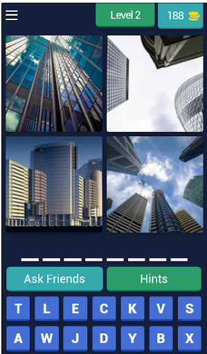 Pro Guess 4 Pics 1 Word Quiz